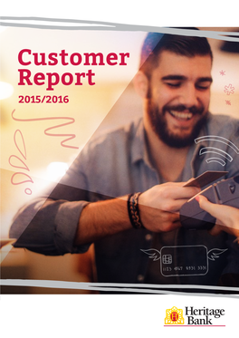 Customer Report from 2015-16