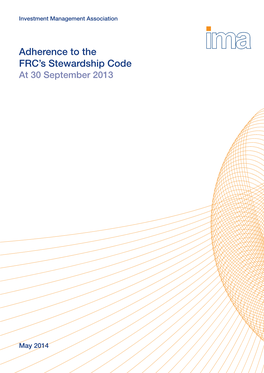 Adherence to the Frcs Stewardship Code
