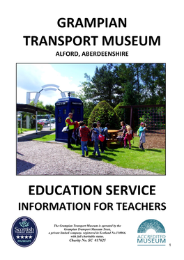 Grampian Transport Museum Education Service