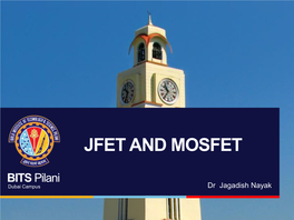 Jfet and Mosfet