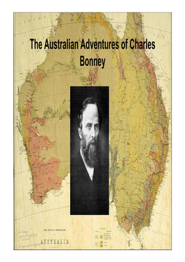The Australian Adventures of Charles Bonney Charles-Born in Sandon 1813