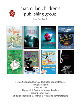 Macmillan Children's Publishing Group