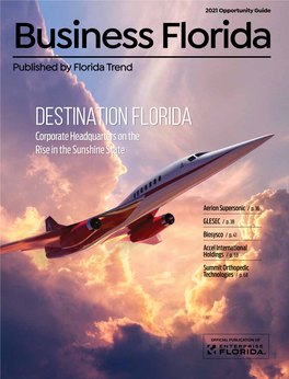 Destination Florida Corporate Headquarters on the Rise in the Sunshine State
