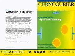 CERN Courier Sep 2018