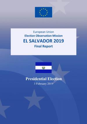 EL SALVADOR 2019 Final Report