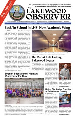 School in LHS' New Academic Wing