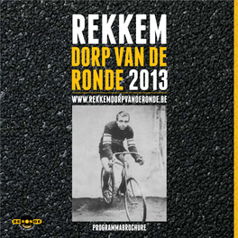 Dorp Van De Ronde 2013