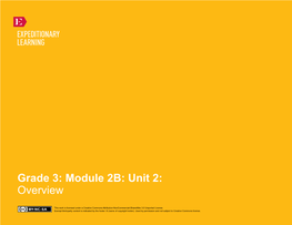 Grade 3: Module 2B: Unit 2: Overview