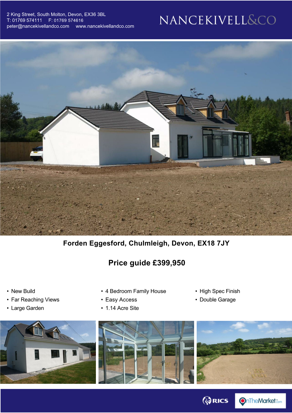 Forden Eggesford, Chulmleigh, Devon, EX18 7JY