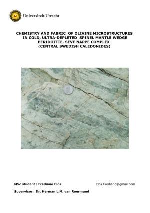 Chemistry and Fabric of Olivine Microstructures in Cold, Ultra-Depleted Spinel Mantle Wedge Peridotite, Seve Nappe Complex (Central Swedish Caledonides)
