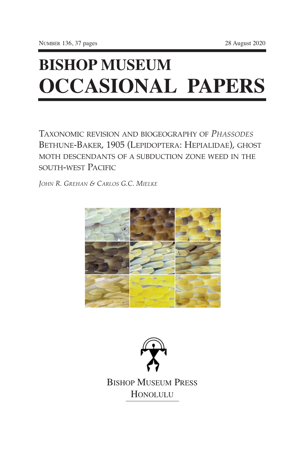 Occasional Papers