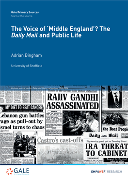 Daily Mail and Public Life