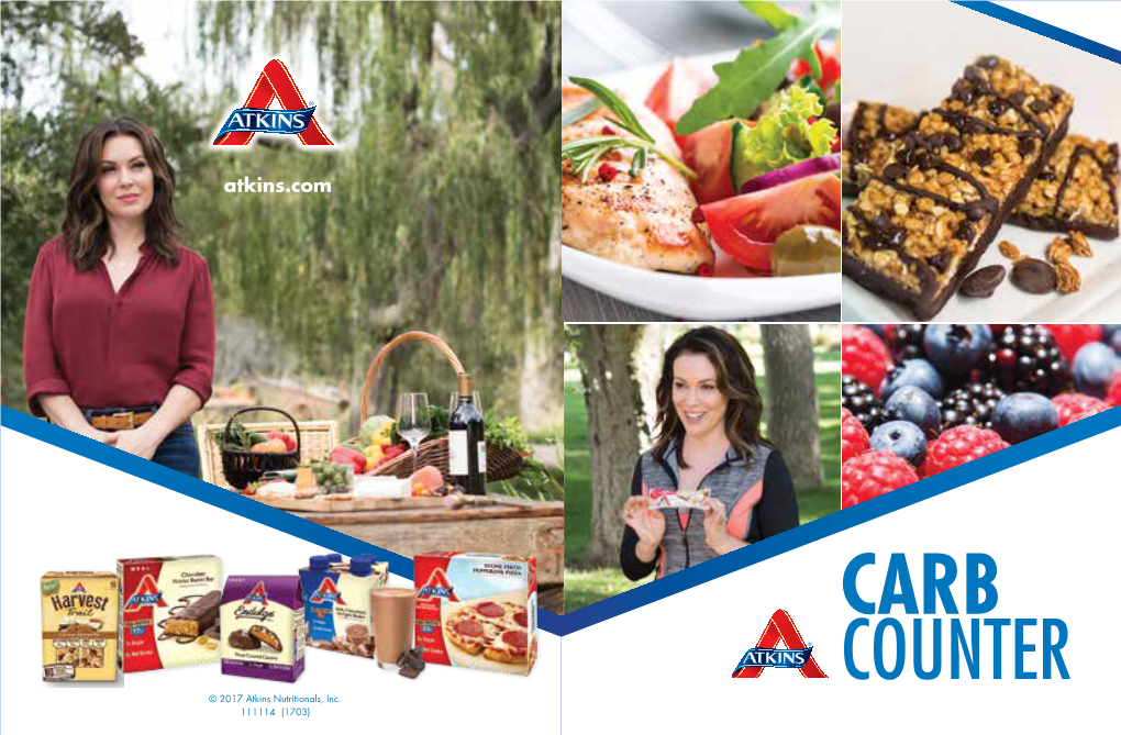 CARB COUNTER © 2017 Atkins Nutritionals, Inc