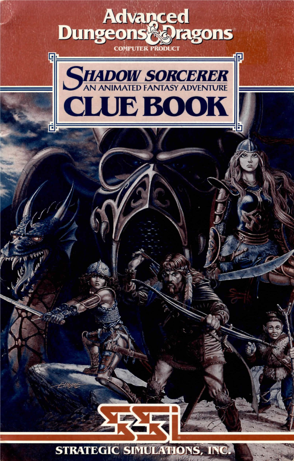 Clue Book Table of Contents