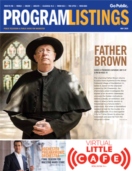 Father Brown Series 8 Premieres Saturday, May 9 at 8 Pm on Wxxi-Tv