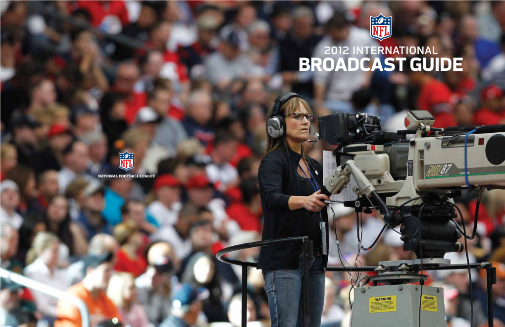 Broadcast Guide 2012 International Broadcast Guide National Football League Football National