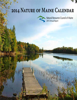 2014 Nature of Maine Calendar