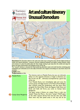 Artandcultureitinerary Unusual Dorsoduro