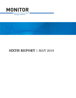 Sixth Report | May 2019 Table of Contents