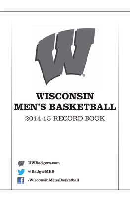 2014-15 MBB Record Book.Indd