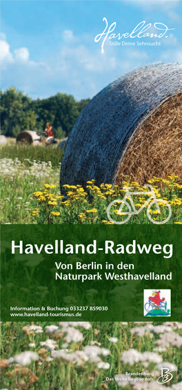 Havelland-Radweg Von Berlin in Den Naturpark Westhavelland