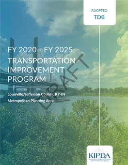 Fy 2025 Transportation Improvement Program