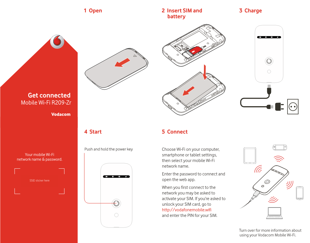 Get Connected Mobile Wi-Fi R209-Zr