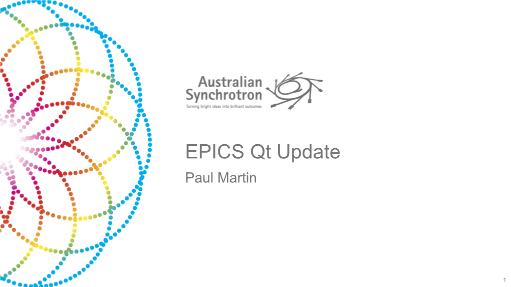 1 Australian Synchrotron