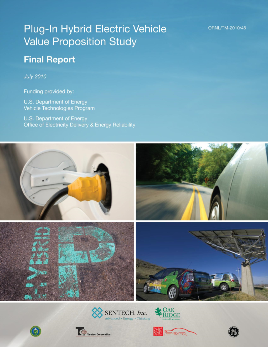 PlugIn Hybrid Electric Vehicle Value Proposition Study DocsLib