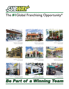 The #1Global Franchising Opportunity*