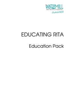 EDUCATING RITA Education Pack