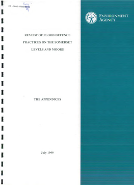 Review of Flood Defence Practices on the Somerset Levels and Moors