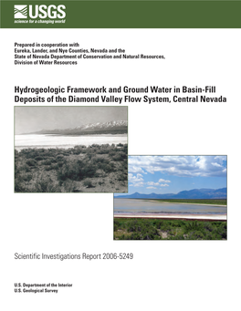Hydrogeologic Framework and Ground Water in Basin-Fill Deposits of the Diamond Valley Flow System, Central Nevada