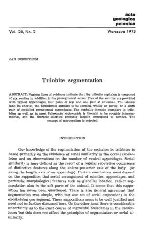 Trilobite Segmentation