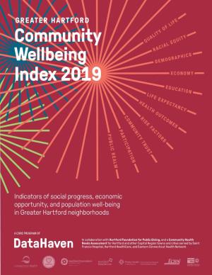 Greater Hartford Community Wellness Index (2019)