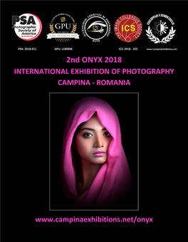 2Nd ONYX 2018 INTERNATIONAL EXHIBITION of PHOTOGRAPHY CAMPINA - ROMANIA