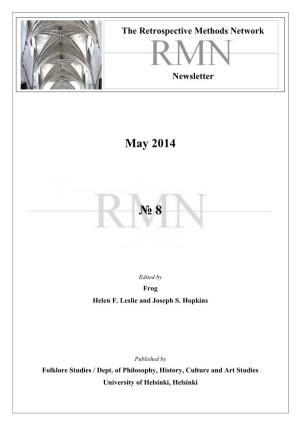 RMN Newsletter 8 2014