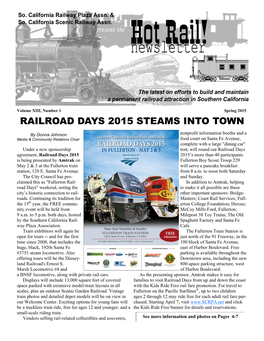 Railroad Days 2015 Steams Into Town