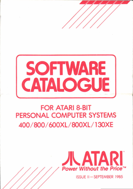 I\ATARI Power Without the Prie'"