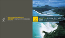 Ausfilm Annual Report 2013-2014