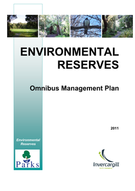 Environmental Reserve Management Plan (2011)