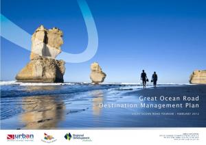 Great Ocean Road Destination Management Plan February 2012