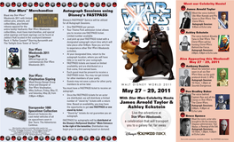 Star Wars Weekends • Your Theme Park Admission Ticket Allows Collectibles, Must-Have Merchandise, and Special You to Receive One FASTPASS Ticket