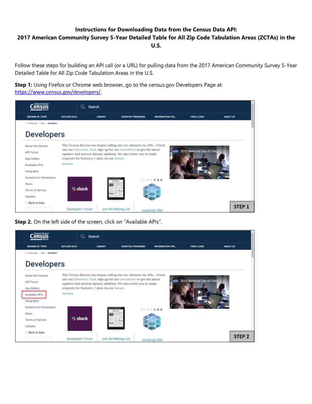 How to Download All Zip Code Tabulation Areas from the Census