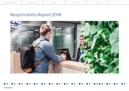 Responsibility Report 2018