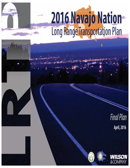 2016 Navajo Nation Long Range Transportation Plan
