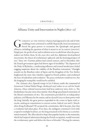 Alliance Unity and Intervention in Naples ( –)