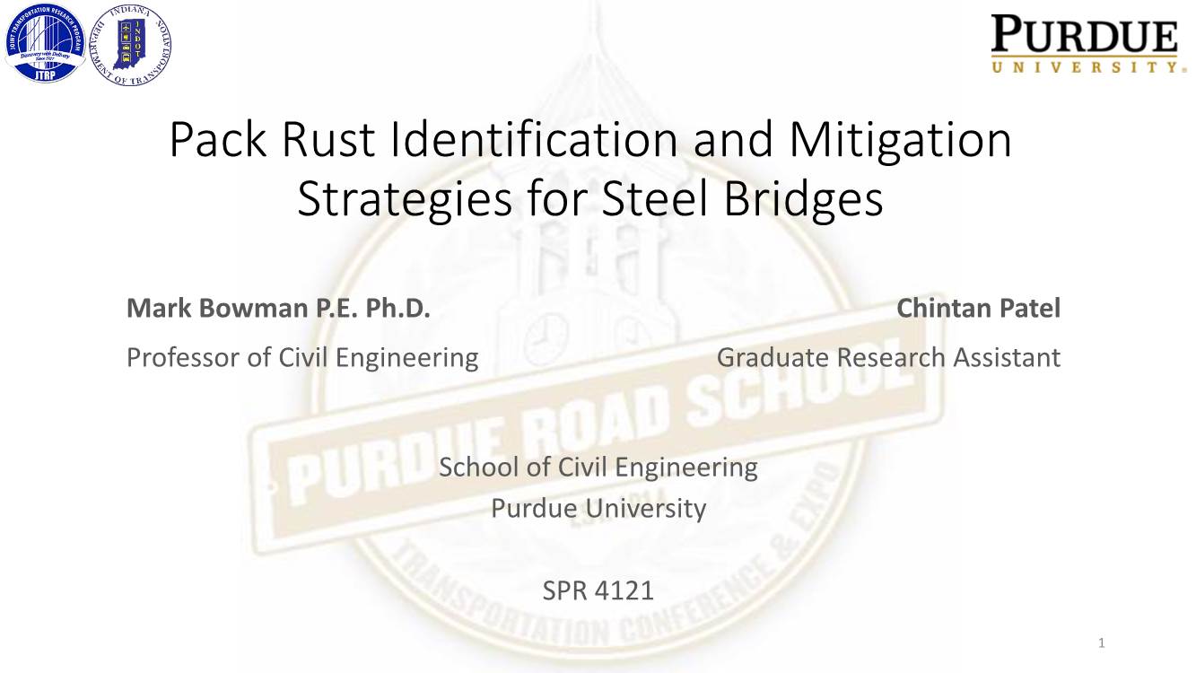 Identifying and Mitigating Pack Rust in Steel Bridges