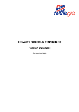GBTG Equal Opportunities
