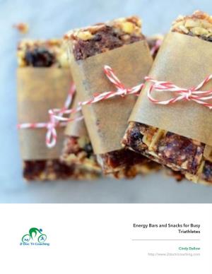 To Download the Energy Bars and Snacks For